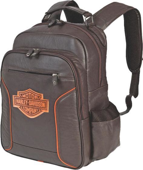 mochila harley davidson de couro legitimo|Mochila De Couro Original Na Cor Preta Com Logo Moto .